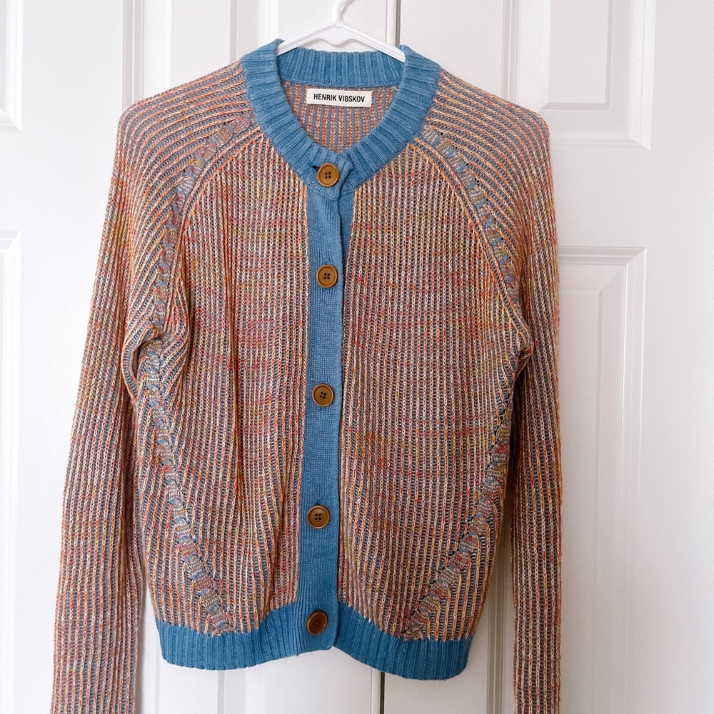 Women’s Cardigan Blue Color Size XS-S